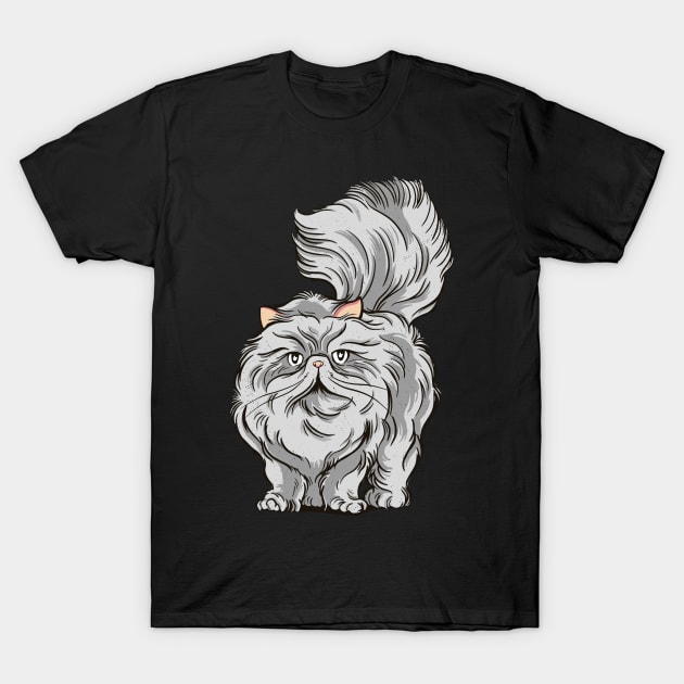 Persian cat - fluffy & beautifull - Gift idea for cat fans T-Shirt by sweetczak